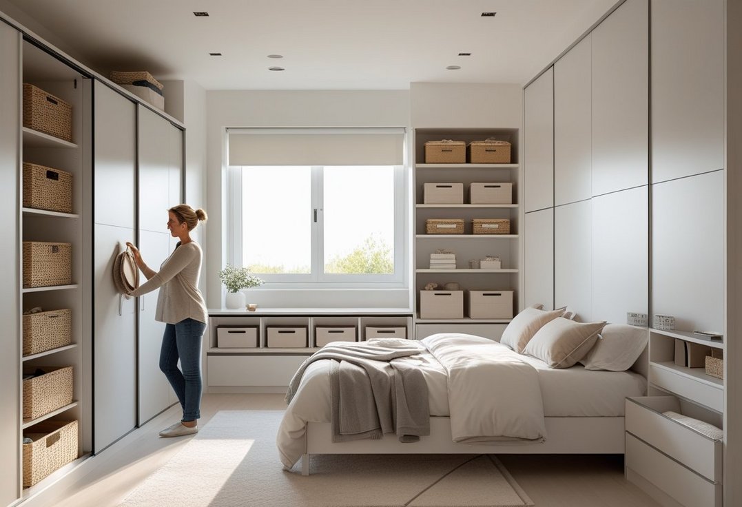 Sådan optimerer du pladsen i soveværelset med smarte opbevaringsløsninger